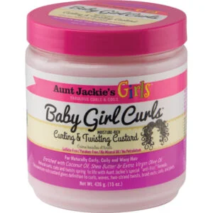 Aunt Jackie's Kids Baby Girl Curls – Curling & Twisting Custard 426g