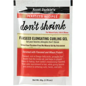 Aunt Jackie's F/S Don’t Shrink – Elongating Curling Gel 50g Sachet