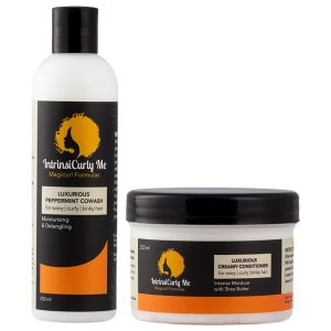IntrinsiCurly Me Double Combo (Peppermint Cowash & Conditioner)