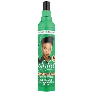 Sofnfree Black Castor Oil Curl Moisturising Spray