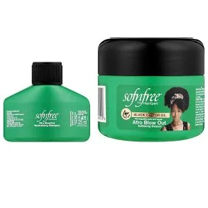 Sofnfree Black Castor Oil Hair Relaxer 125ml