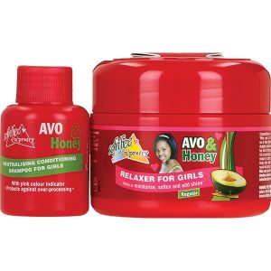 Sofnfree n' Pretty Avo & Honey Relaxer 250ml Regular & Shampoo