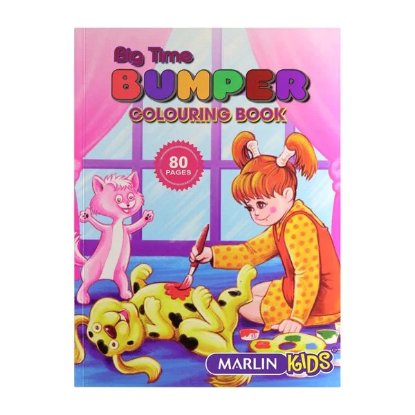 Marlin Kids Big-time bumper colouring books 80 page - Image 4