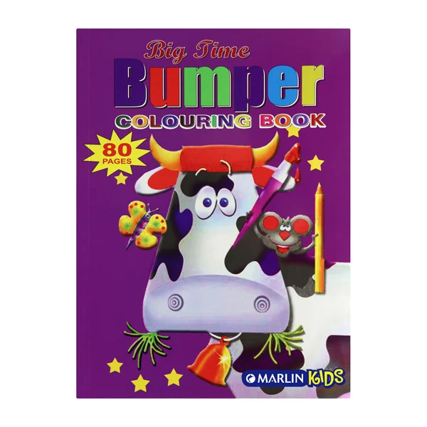 Marlin Kids Big-time bumper colouring books 80 page - Image 3