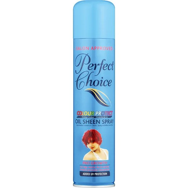 Perfect Choice Oil Sheen Finishing Spray 300ml Colour Protect - Splendit