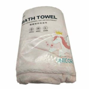 Towel Coral Fleece 120cm x 60 cm Assorted Colours