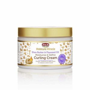 African Pride Moisture Miracle Shea Butter & Flaxseed Oil Curling Cream