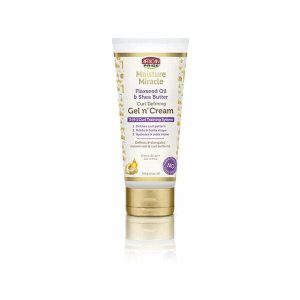 African Pride Moisture Miracle Flaxseed Oil & Shea Butter Gel N’ Cream