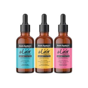 Aunt Jackie's Elixirs Essentials Hair & Scalp Oils Collection