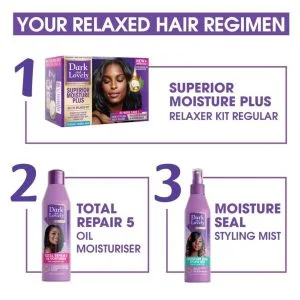 Alternative view of Dark and Lovely Superior Moisture Plus No Lye Relaxer Kit Regular