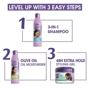Alternative view of Dark and Lovely 48H Extra Hold Styling Gel 250ml