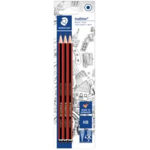 Staedtler Pencils 3's Hb Tradition® B/card 100%