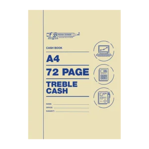 Accounting Books
A4 72p Cash