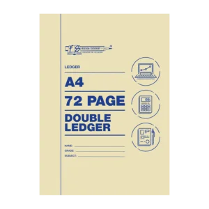 Accounting Books A4 72p Ledger - Splendit
