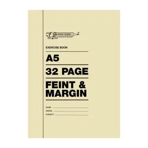 Exercise Books
A5 32p F&M