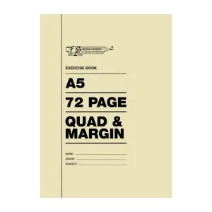 Exercise Books
A5 72p Q&M