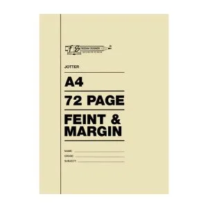 Jotters
A4 72p F&M