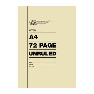 Jotter
A4 72p Unruled