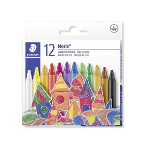 Staedtler Wax Crayons Noris Club 12pcs