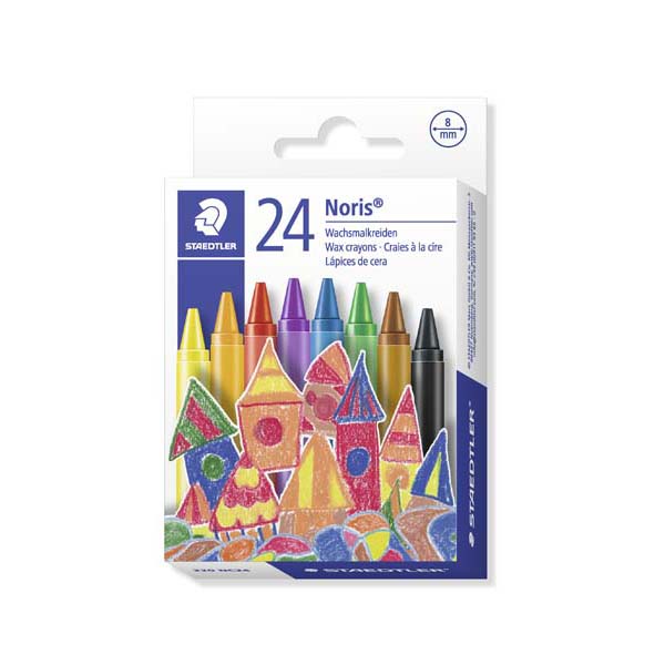 Staedtler Wax Crayon Noris Club 24pcs