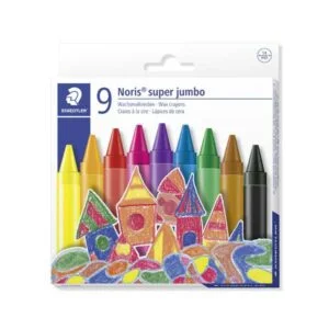 Staedtler Wax Crayon NC Super Jumbo 9pcs.box