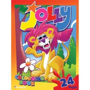 BUTTERFLY JOLLY COLOURING BOOK - 24 PAGES NP