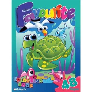 BUTTERFLY FAVOURITE COLOURING BOOK - 48 PAGE NP