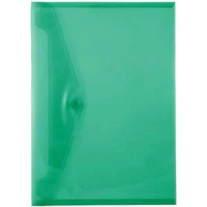BUTTERFLY CARRY FOLDERS - A4 160µm GREEN