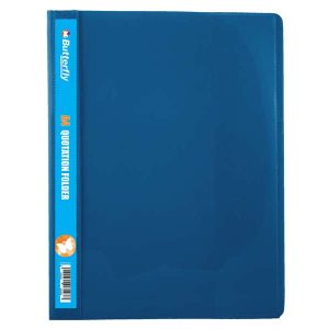 BUTTERFLY QUOTATION FOLDERS - A4 180µm LIGHT BLUE