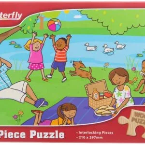 BUTTERFLY A4
WOODEN PUZZLE 24 PIECE
