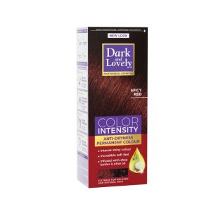 Dark and Lovely Color Intensity Anti Dryness Permanent Hair Colour Spicy Red