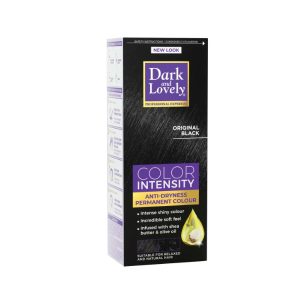 Dark and Lovely Color Intensity Anti Dryness Permanent Hair Colour Original Black