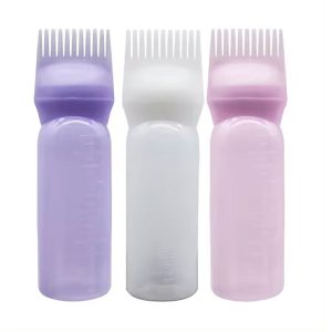 Comb Applicator Bottle Hair Dyeing/Hair Oil