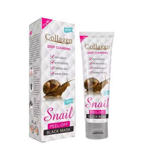 Collagen & Snail Peel Off Black Face Mask