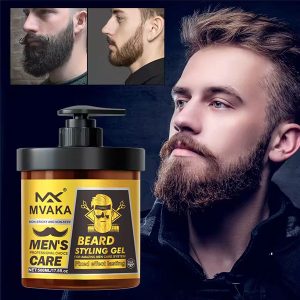 Mvaka Beard & Mustache Strong Hold Styling Gel Beard Care