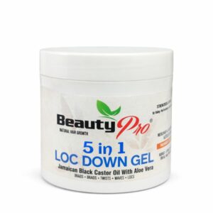 BeautyPro 5-in-1 Loc Down Gel with Jamaican Black Castor Oil and Aloe Vera 350ml