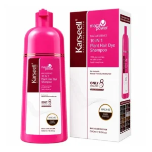 Karseell 10 in 1 Plant Hair Dye Shampoo Dark Coffee 500ml